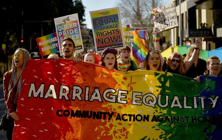 Though Australians have shown wide support for marriage equality, the nation has been at odds over how to legally recognize same-sex unions. 