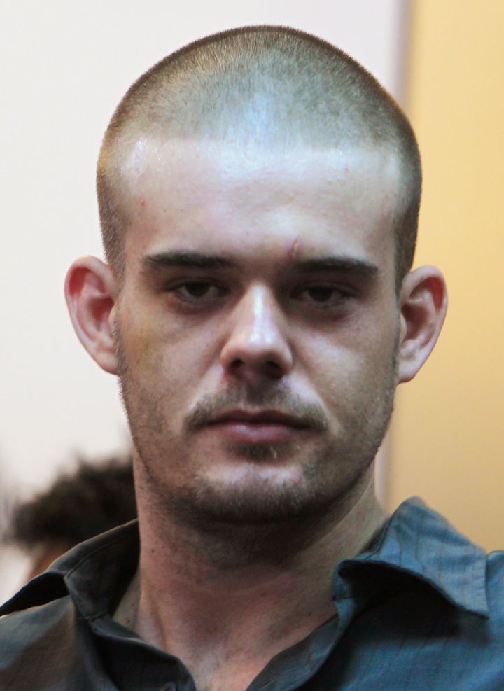 Joran van der Sloot at the Lurigancho prison in Lima on January 6, 2012.