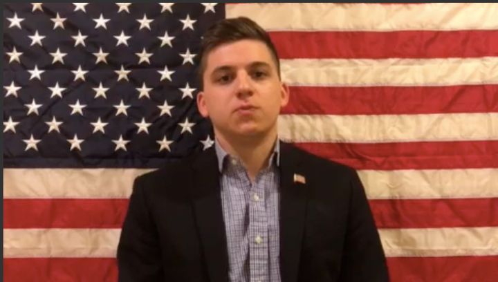 George Behrakis of the Tufts College Republicans