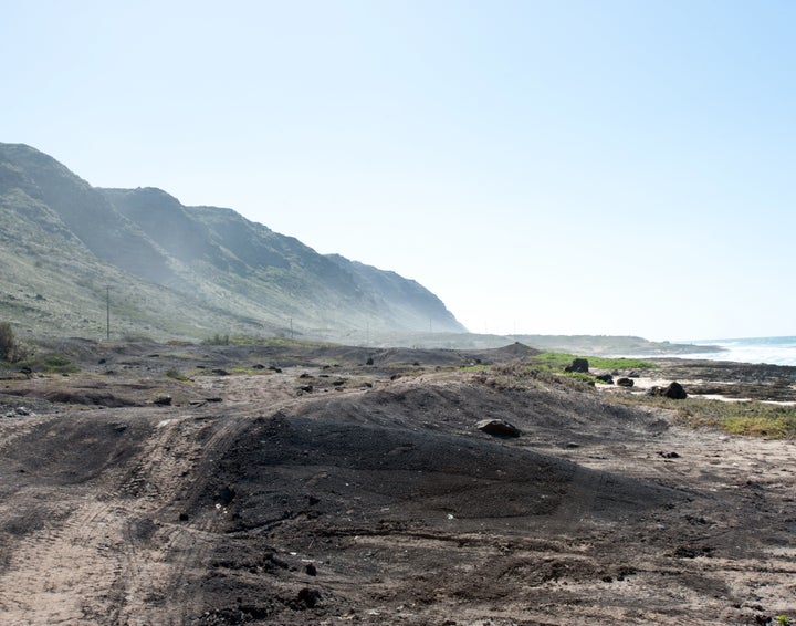 Kaena Point State Park on the island of Oahu, as seen in the undated stock photo above, was closed to the public as search an
