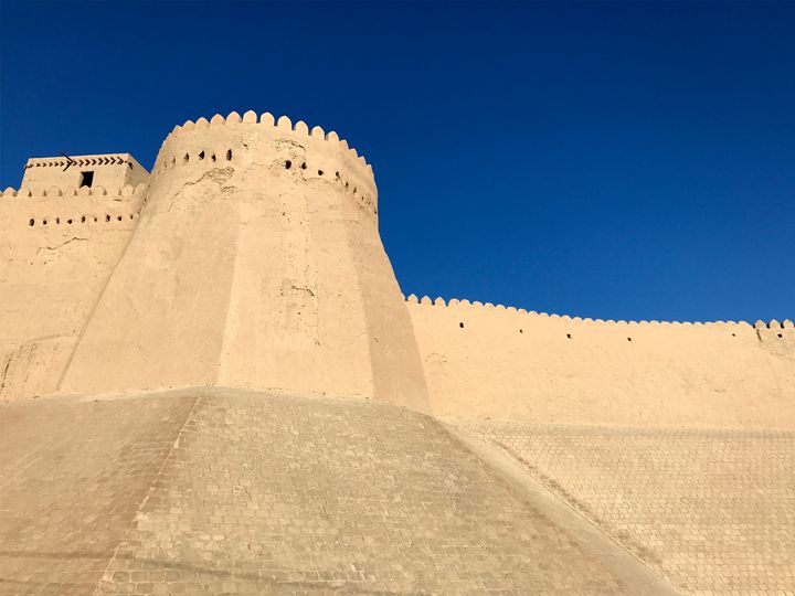 The walls of the Old City - Khiva, Uzbekistan 
