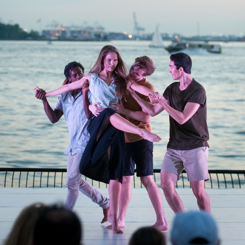 <strong>The Wilder Project</strong> in <em>The Weight </em>at Battery Dance Festival 2017.