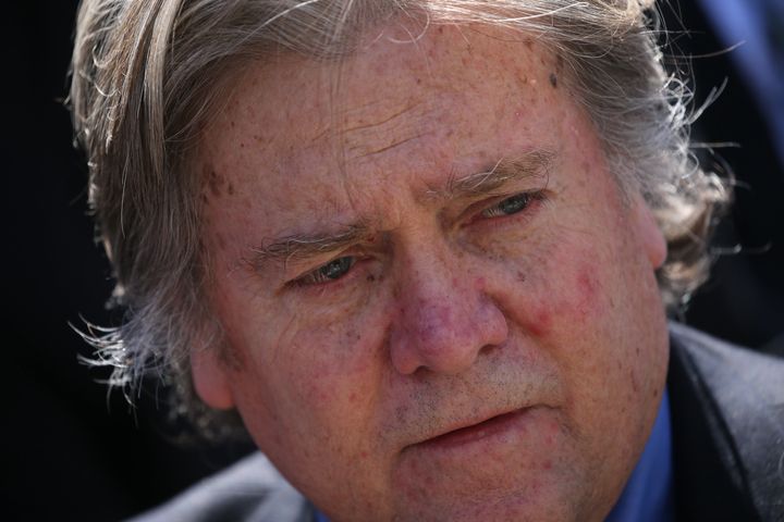 Steve Bannon has condemned the white super supremacist movement as a 'collection of clowns'