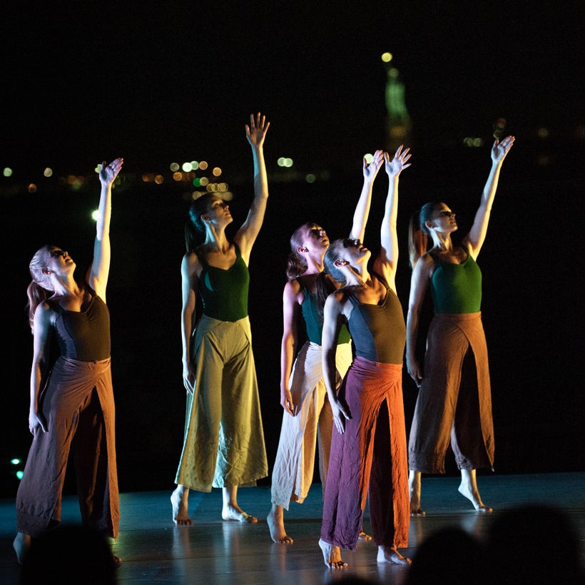 <strong>Tina Croll and Company </strong>in <em>Balkan Dreams</em> at Battery Dance Festival 2017.