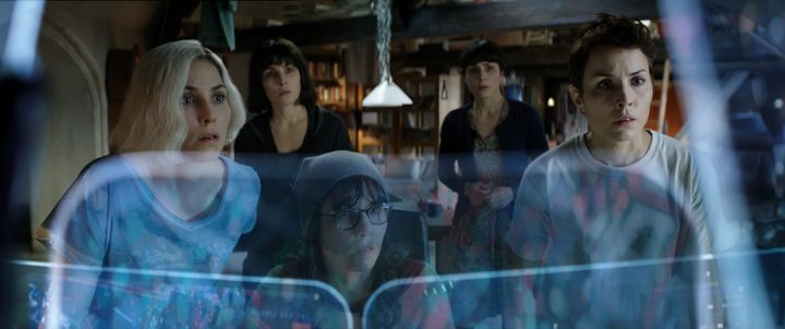 Five of seven: Noomi Rapace in What Happened to Monday
