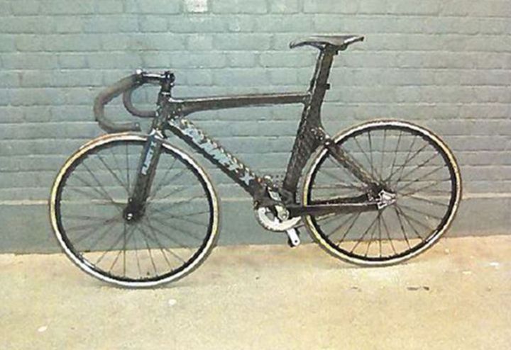 Alliston bought the £700 Planet X bike, pictured, second-hand for £470 a month before the collision 