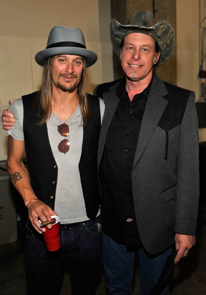 Ted Nugent Insists Kid Rock 'Ain't Running For Jack Squat ...