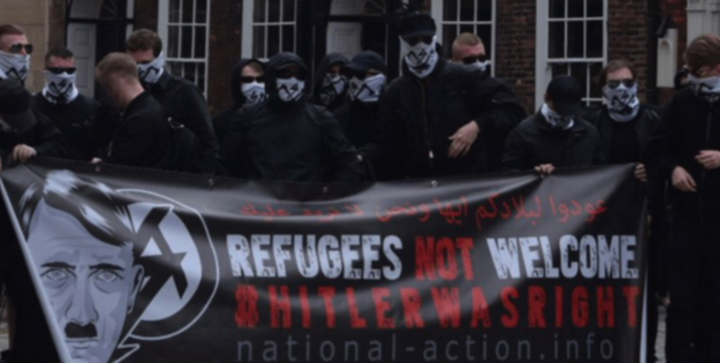 Members of the UK's alt-right are thought to not associate with more traditional far right group's like National Action or the British National Party