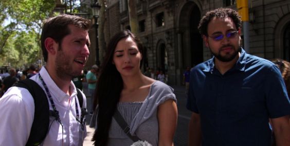 L-R: Nick Ewald, Kat Cantu and Jeromy Morrow