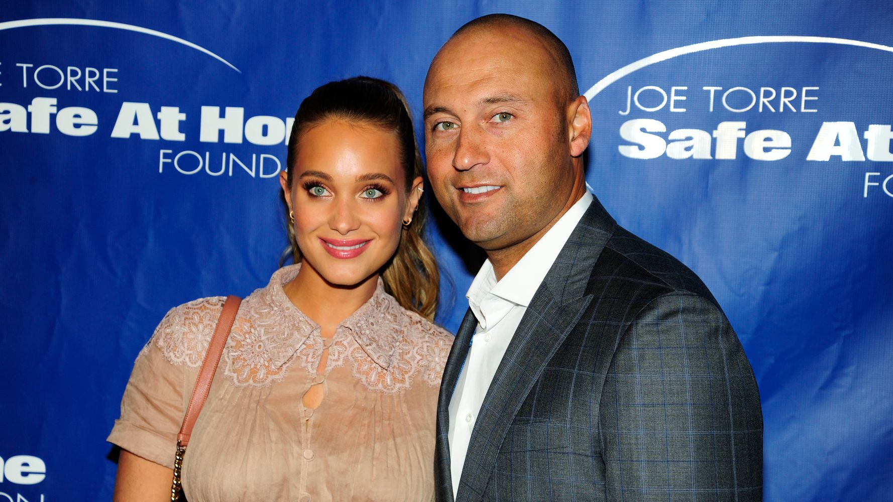 Yankees great Derek Jeter and Hannah Jeter welcome son