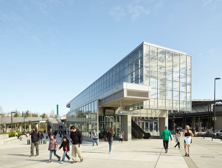 University of Washington Transit Station, LMN Architects; Photo by Kevin Scott
