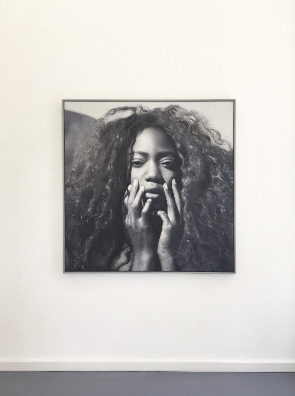 YIGAL OZERI, Medusa, 2017, oil on canvas, 54 x 54 inch | 137 x 137 cm