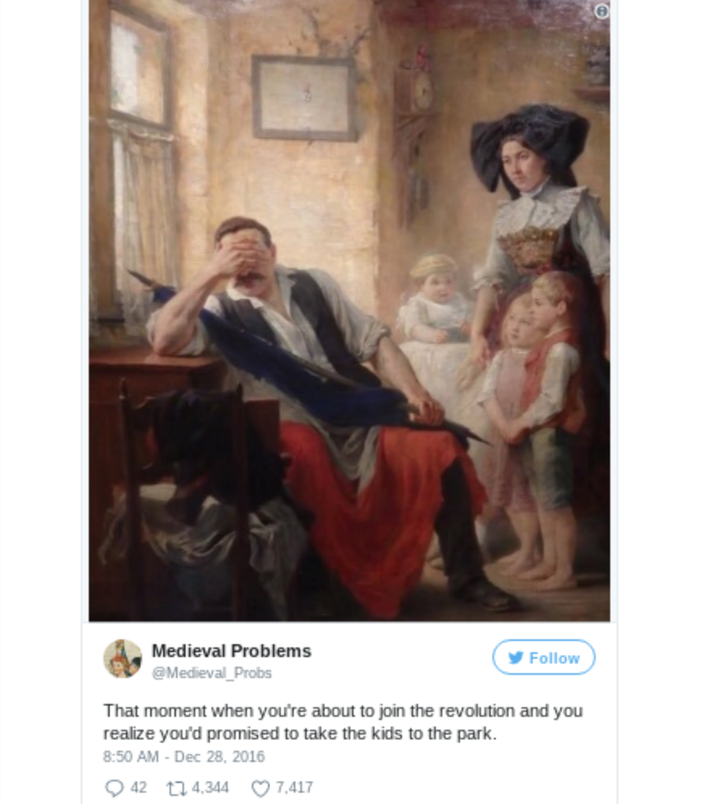 <p><a rel="nofollow" href="https://twitter.com/Medieval_Probs/status/814136367634644993" target="_blank">View this tweet</a> on Twitter.</p>