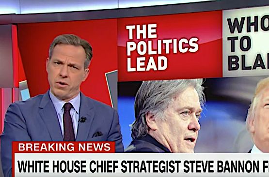 Jake Tapper's Grim Reminder: Steve Bannon Isn't The Problem. Trump Is ...