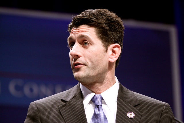 <p>Congressman Paul Ryan of Wisconsin speaking at CPAC 2011 in Washington, D.C.</p>