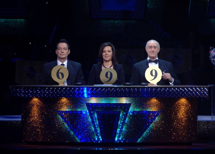 (Left-Right) Craig Revel Horwood, Arlene Phillips and Len Goodman