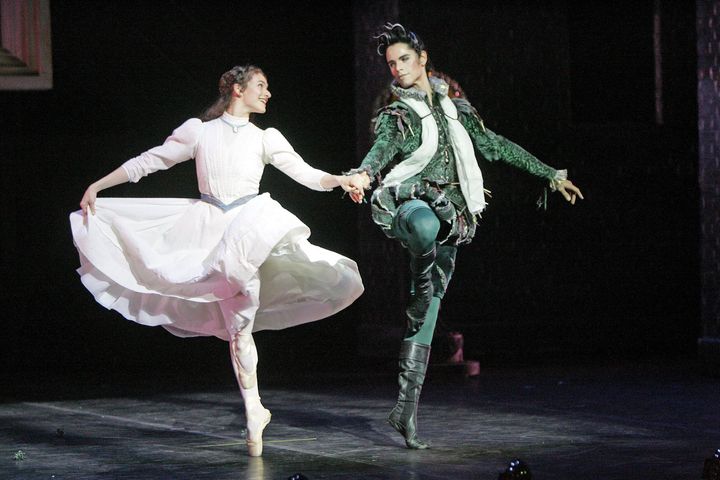 Andre on stage in an English National Ballet production in 2006.