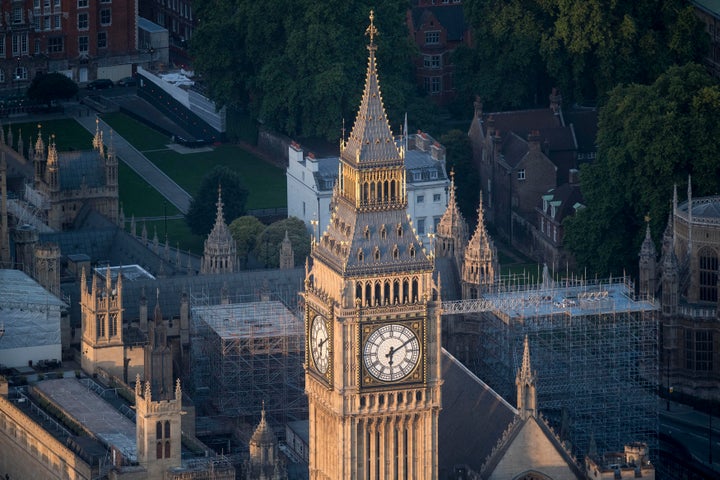 Elizabeth Tower, which houses Big Ben, at the House of Commons in Westminster, London, which will be silenced for four years next week as major conservation work is carried out