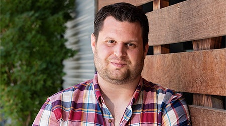 Joe is one of many participants whose stories are on view at the Deconstructing exhibit at Boston’s Logan Airport.