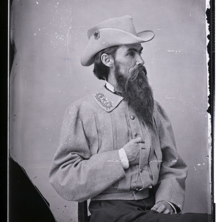 Studio portrait of General William Mahone (1826-1895).