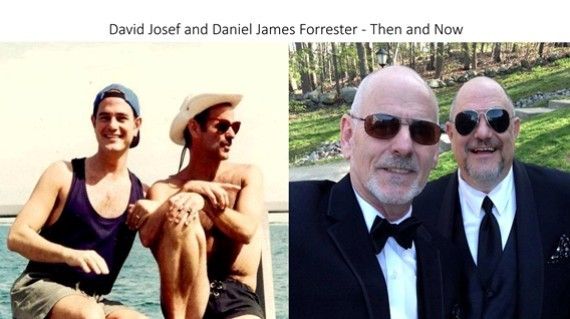 David Josef and Daniel James Forrester - Then and Now