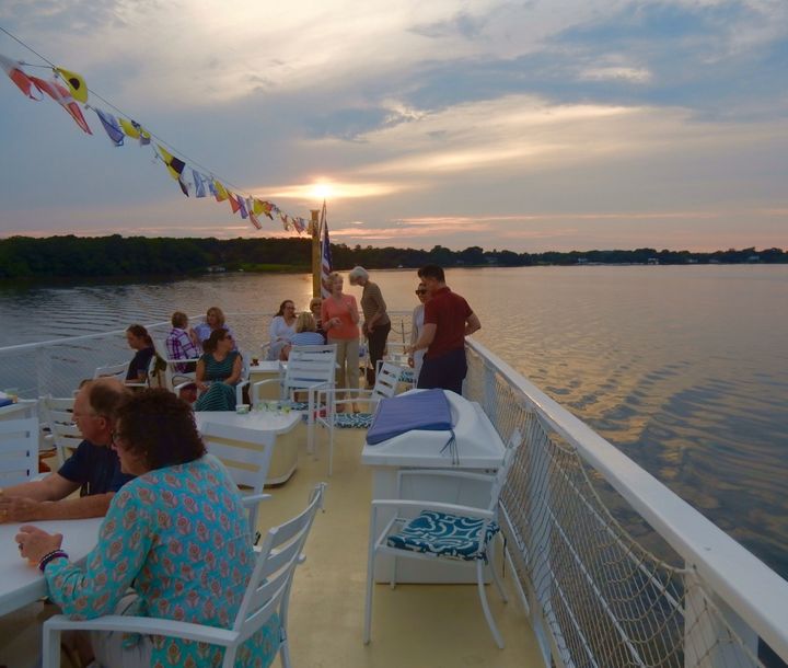 <p>Friends on Chester River Packet Chestertown MD</p>