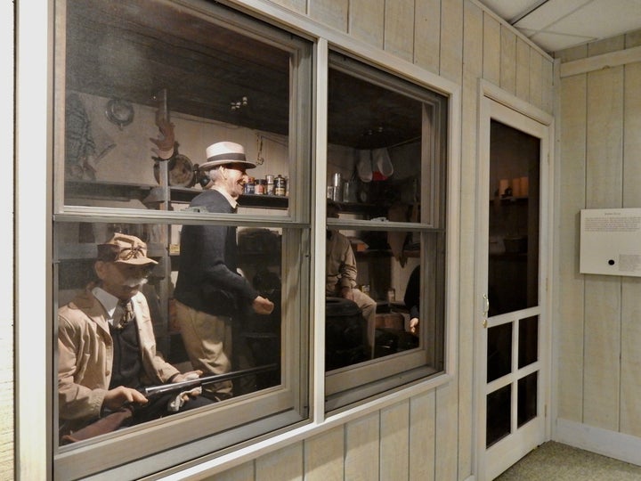 Master Carvers diorama at Havre de Grace Decoy Museum MD