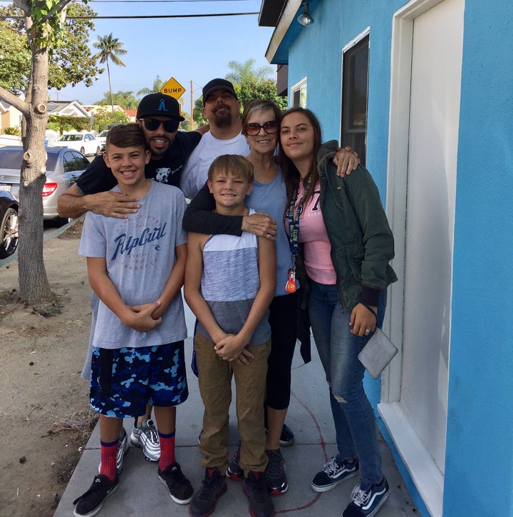 <p>My two son’s, Rikki, Jerry & Me, with my grandkids, Marc, Matthew & Mariah</p>