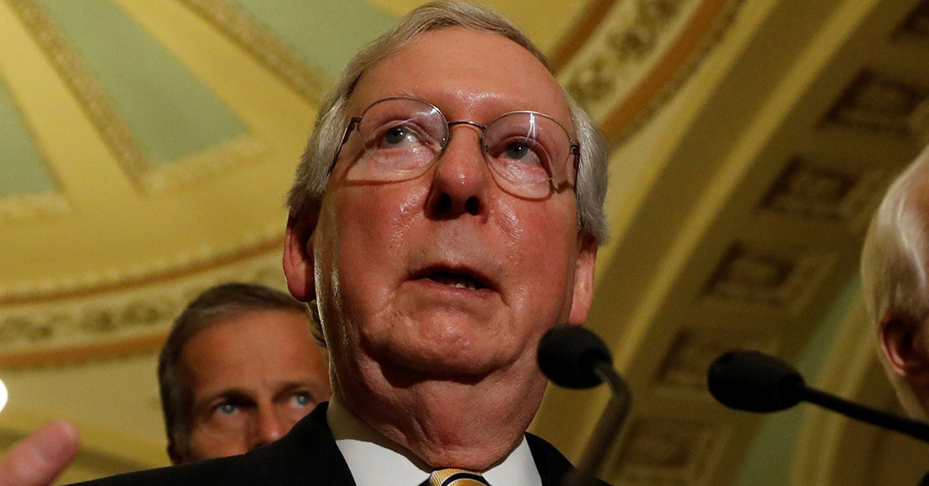 Mitch McConnell Says 'Most News Is Not Fake,' Rejecting Trump's Refrain