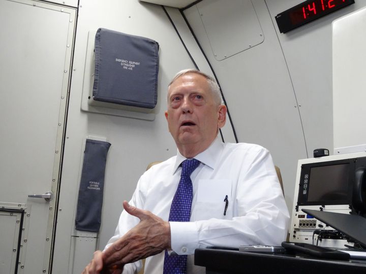 “ISIS’ days are certainly numbered, but it is not over yet and it is not going to be over anytime soon,” Defense Secretary James Mattis told reporters in Amman.