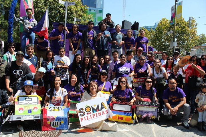 <p> SOMA Pilipinas’ cohort at the Pistahan Parade 2016 [Image: SOMA Pilipinas <a href="https://www.huffpost.com/impact/topic/facebook">Facebook</a> account] </p>