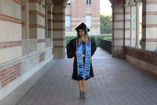 <p>Desiree Martinez, graduation picture taken at UCLA. </p>