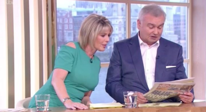 Ruth and Eamonn on 'This Morning'