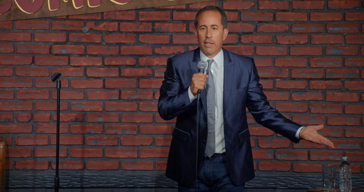 Jerry Seinfeld in "Jerry Before Seinfeld" promotional image.
