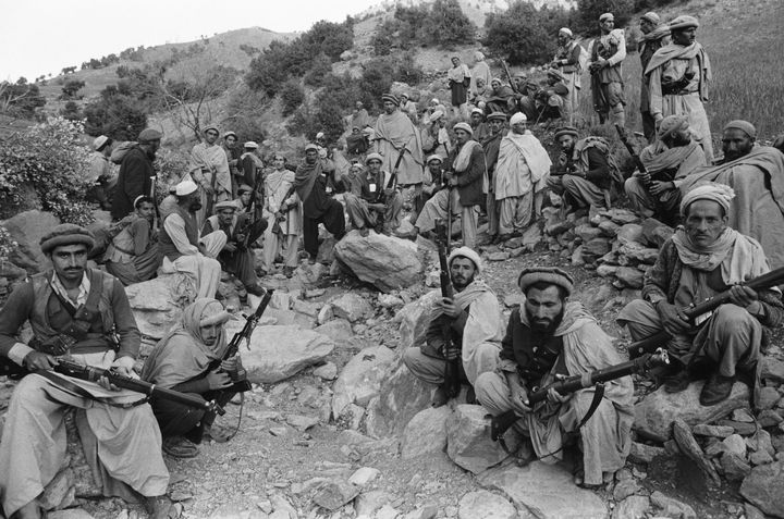 The revolt of the Mujahidins in Afghanistan in April, 1979 - rebels seeking to overthrow the Soviet-supported communist regime of President Taraki.
