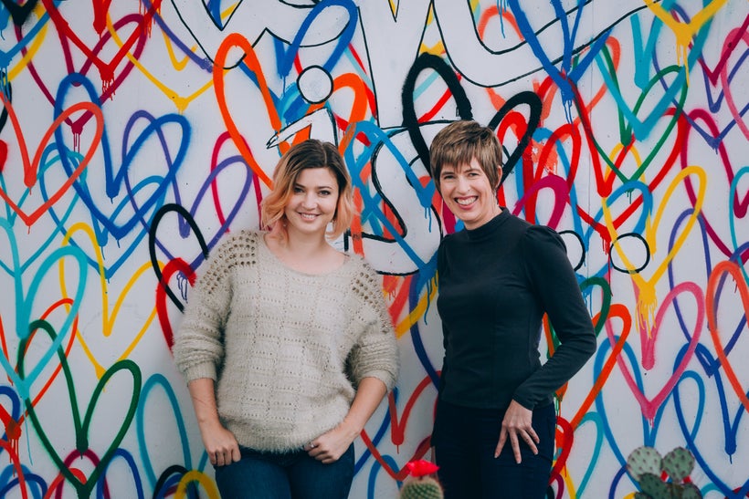 The co-founders of myLAB Box, Ursula Hessenflow (left) and Lora Ivanova bring solutions to a major healthcare problem.