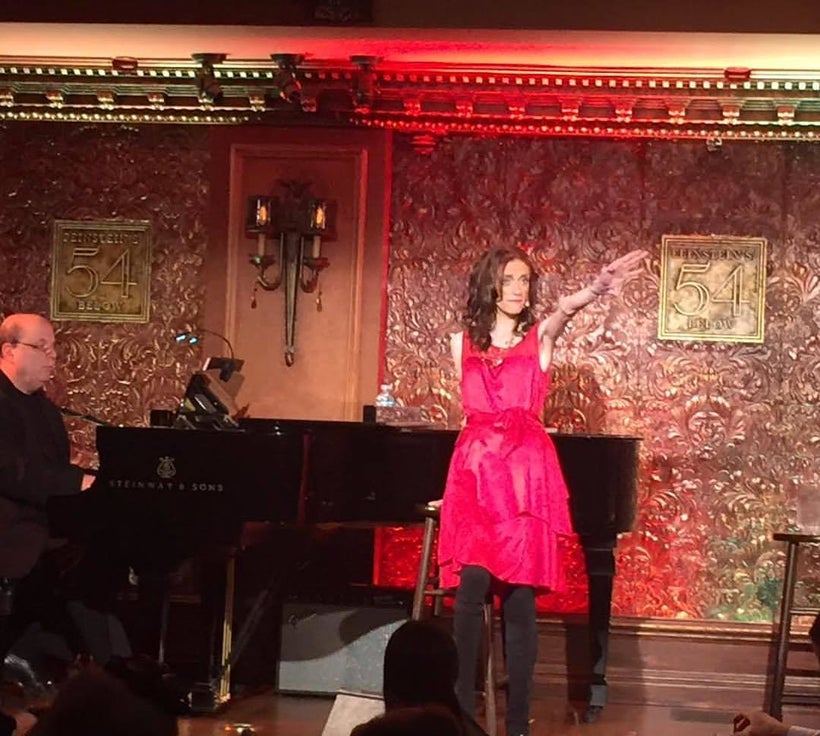 Performing Gutless & Grateful at 54 Below in New York
