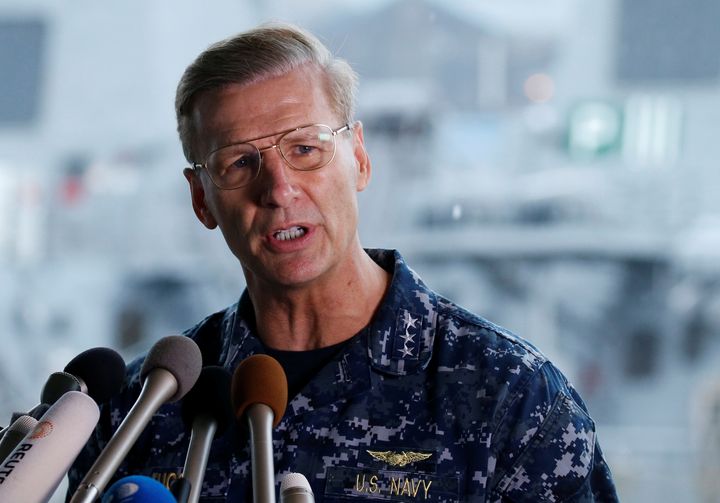 Vice Adm. Joseph Aucoin will be removed as the commander of the Navy's 7th Fleet, according to multiple reports.