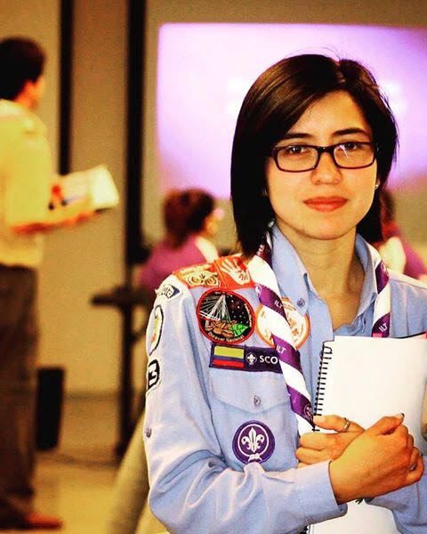 Monica Figueora, Scout Messenger Of Peace Ambassador