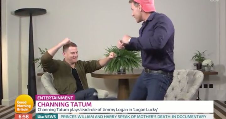 Channing Tatum is wowed by 