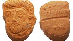 Donald Trump's Orange Face Makes It Onto 5,000 Ecstasy