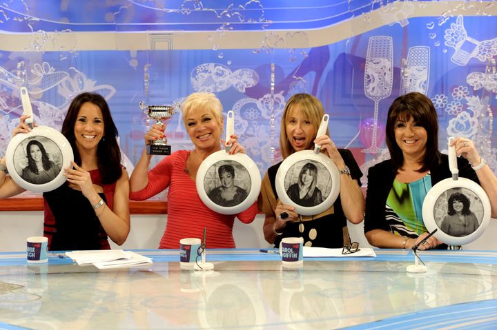 Jane with her old 'Loose Women' pals