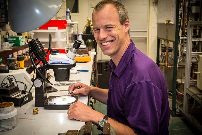 Filip Ronning of Los Alamos National Laboratory, lead author of a recent Nature paper about a potential new state of matter.