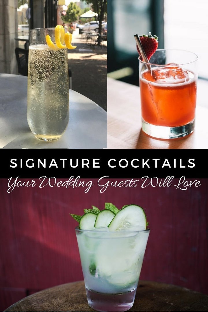 36 Wedding Signature Drinks for That Added Special Touch