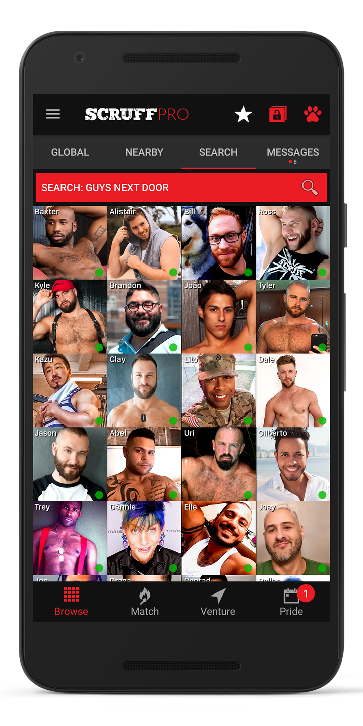Men of color are no more interchangeable than anyone else on the Scruff grid. (By the way, I’ll take Trey!)
