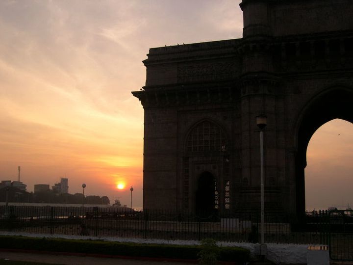Dawn at India Gate, Mumbai. The monument is a colonial legacy and a metaphor for new pathways needed past the fraught history of Partition