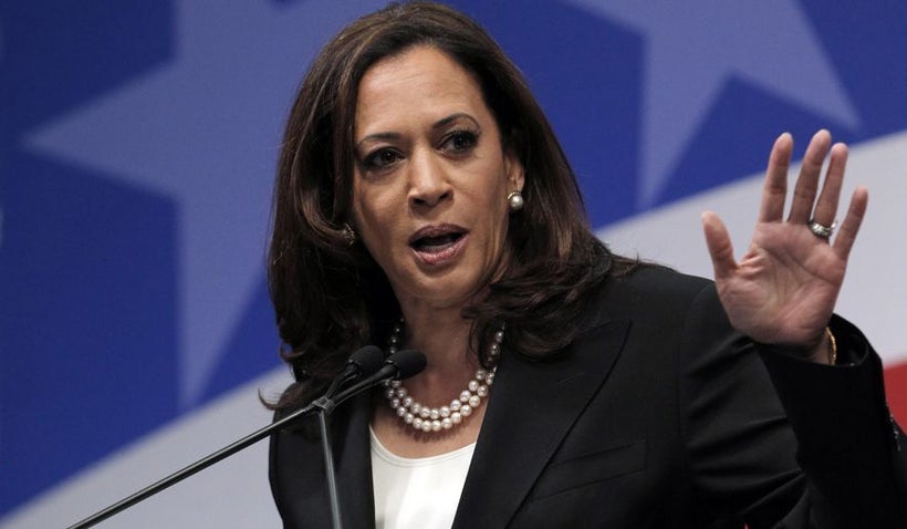 Powerful women such as California Senator Kamala Harris (pictured) are routinely (and wrongly) criticized by male colleagues