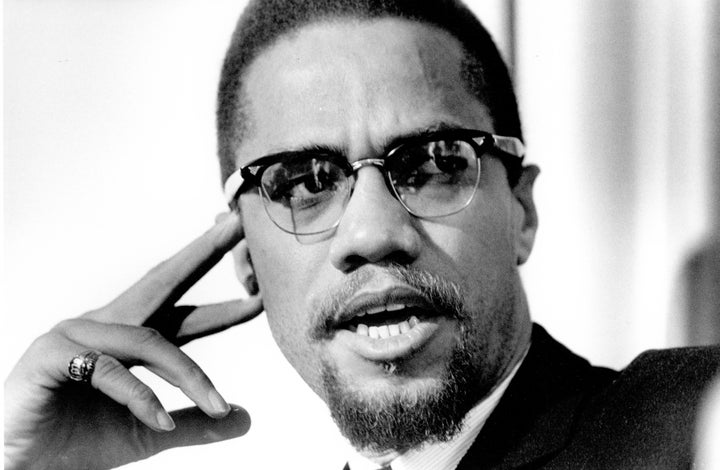 Civil Rights leader Malcolm X, in 1965. 