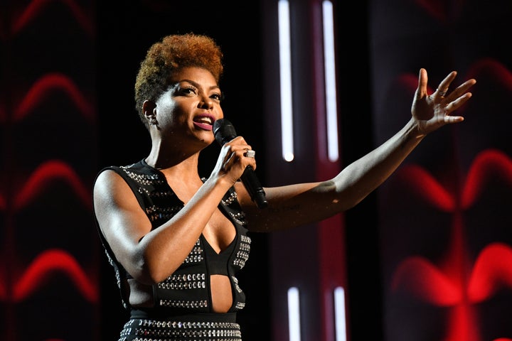 Host Taraji P. Henson speaks onstage during Black Girls Rock! 2017 at NJPAC on August 5, 2017 in Newark, New Jersey. 