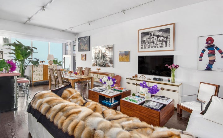 A Tribeca Maisonette room designed by Sasha Bikoff.